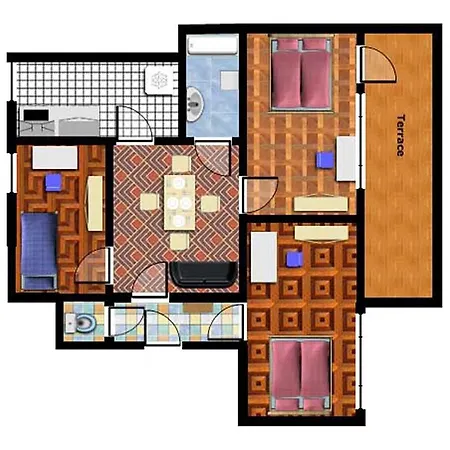 Apartment Vorsilska Prague